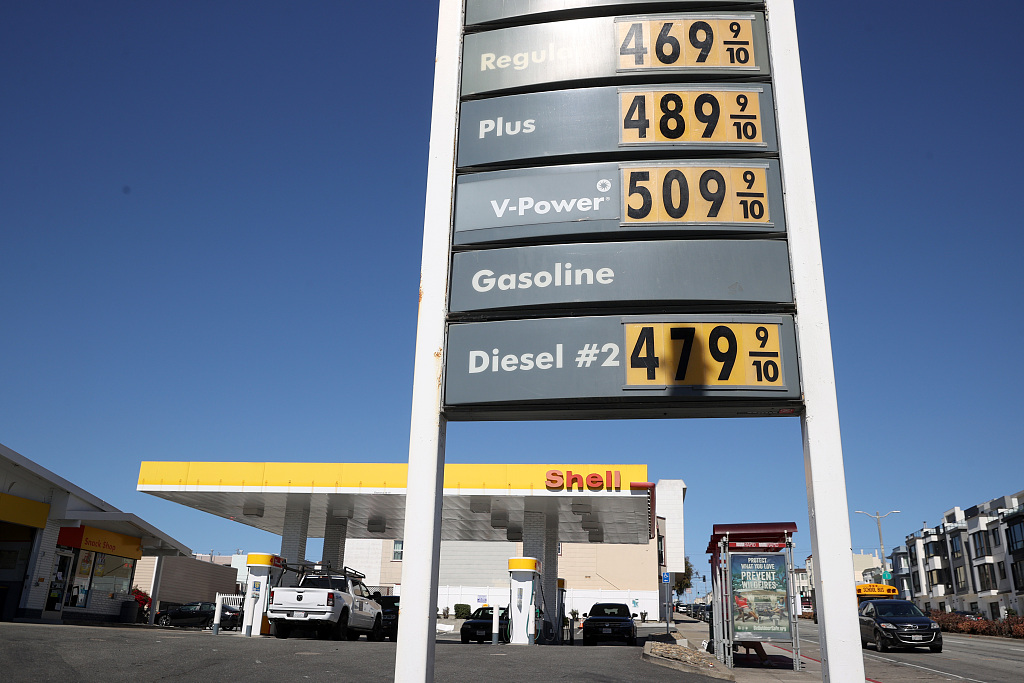 资料图：美国原油价格上涨
