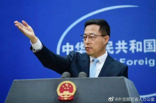 赵立坚 图源:外交部网站