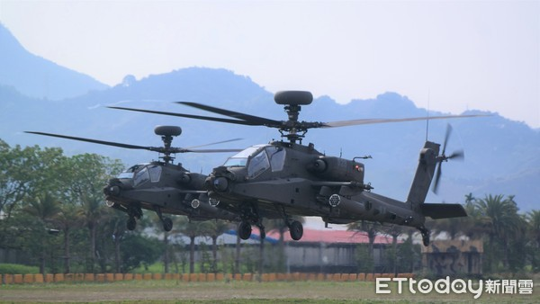 AH-64E攻击直升机资料图(图片来源:“ETtoday新闻云”)