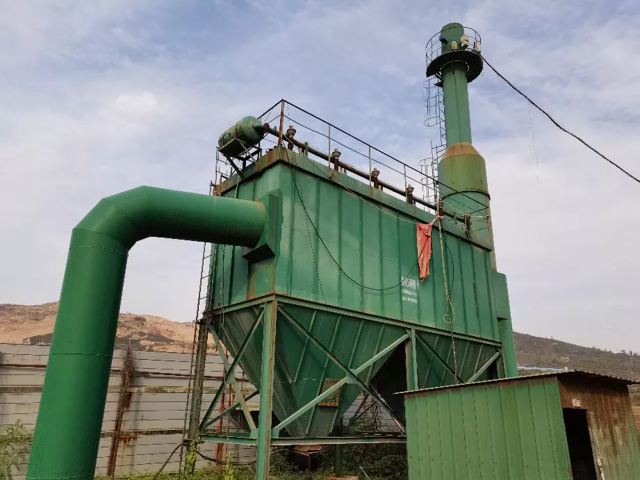 图10 新安县俊盈钙业有限公司脱硫设施未运行