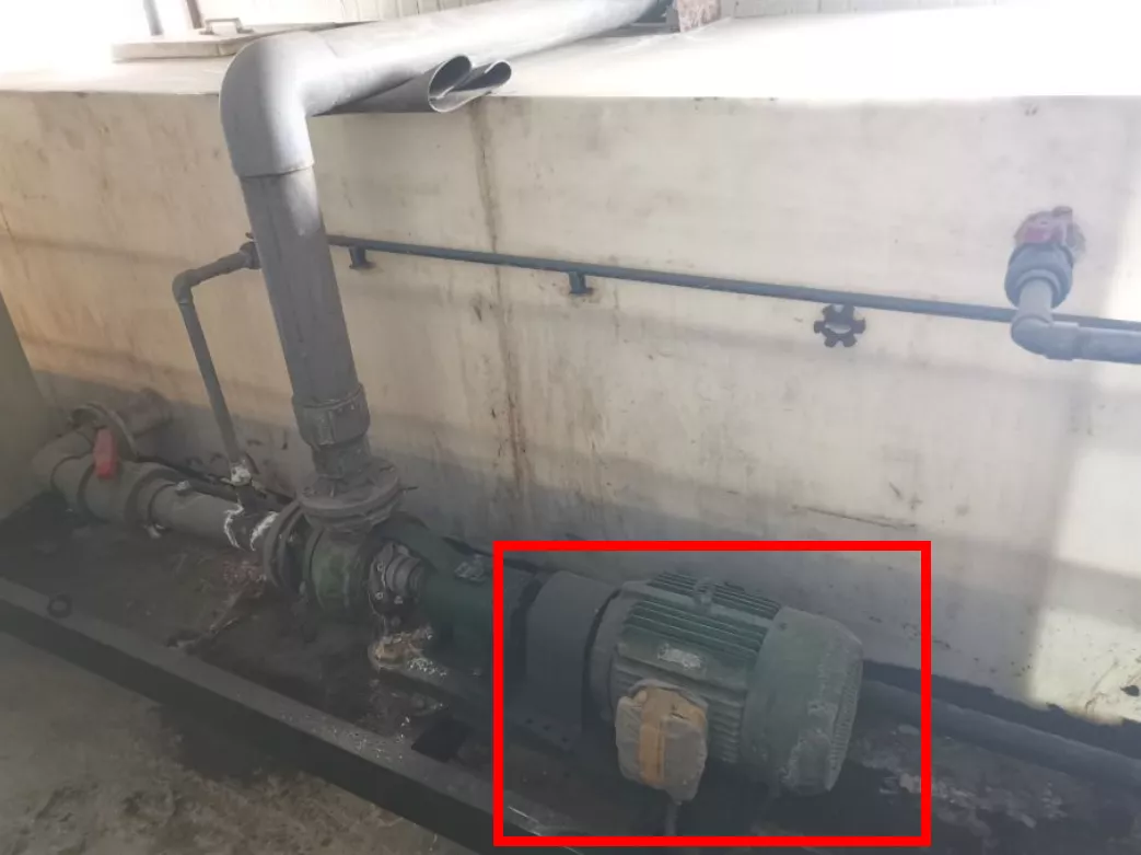 图4 包头华鼎铜业发展有限公司酸雾吸收塔碱喷淋泵未运行