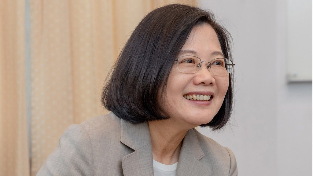 蔡英文(资料图)。图自台媒