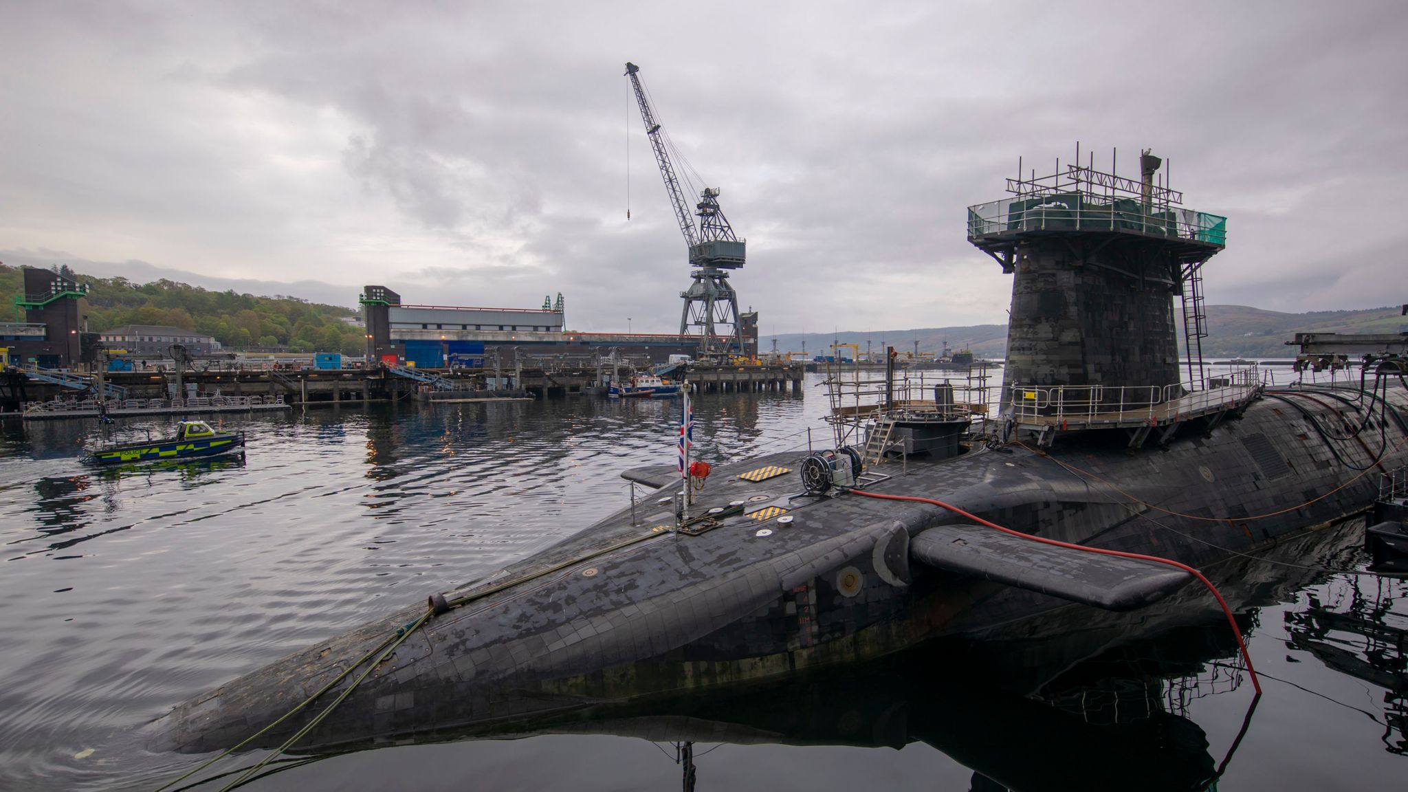 英国核潜艇基地