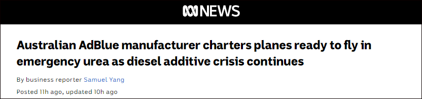 澳媒ABC报道截图