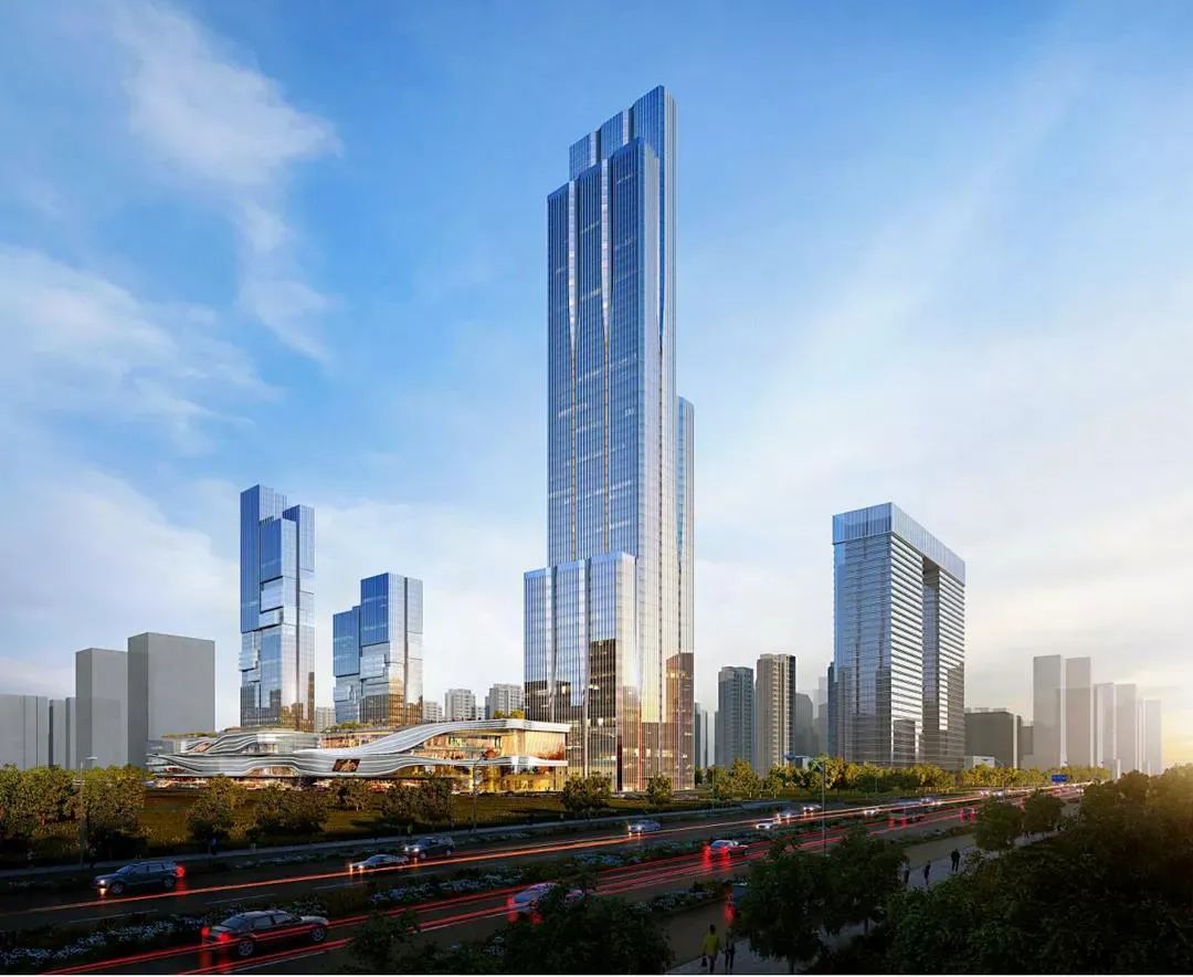 富力中心效果图