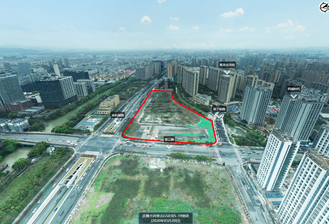 庆隆小河单元GS0305-19地块现场图