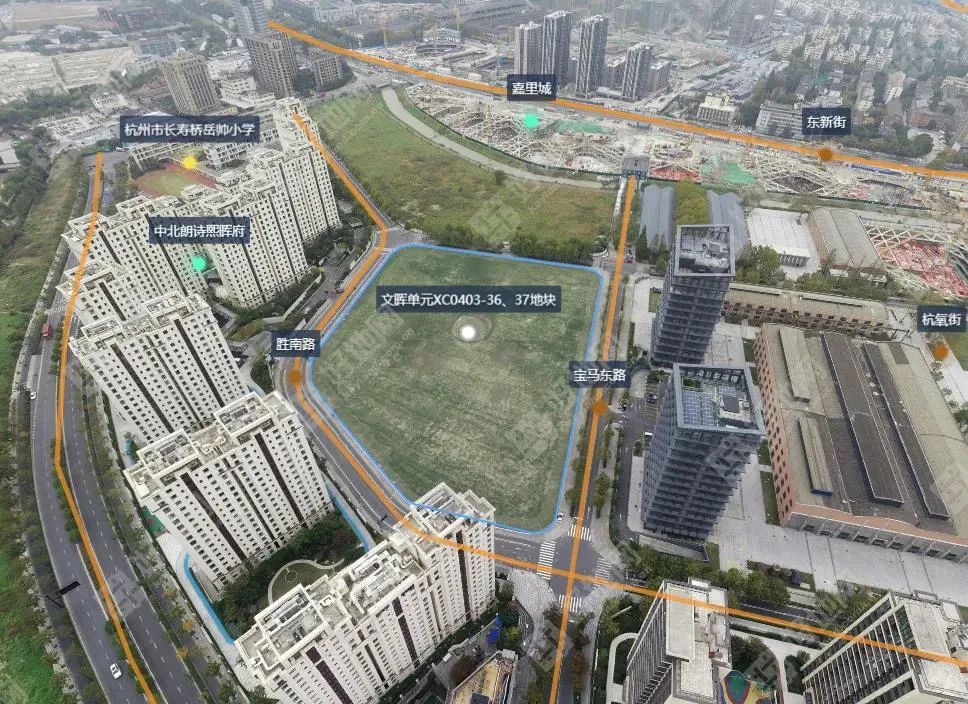 文晖单元XC0403-36、37地块现场图