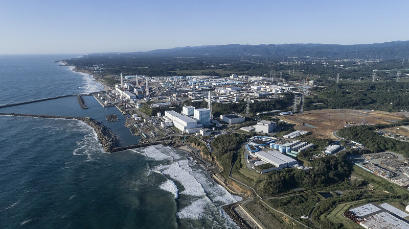 资料图:日本福岛第一核电站.
