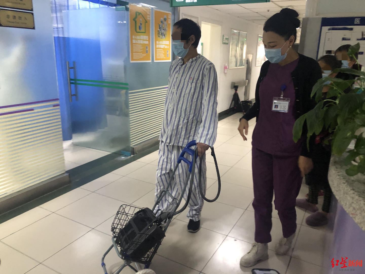 全国首例商品化人工心脏植入手术患者出院