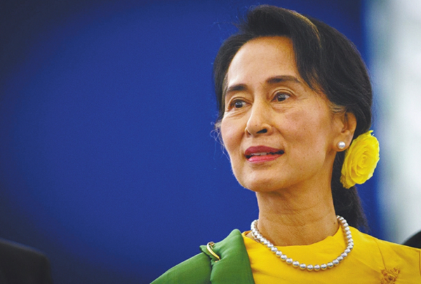 缅甸总统温敏和国务资政昂山素季被军方扣押