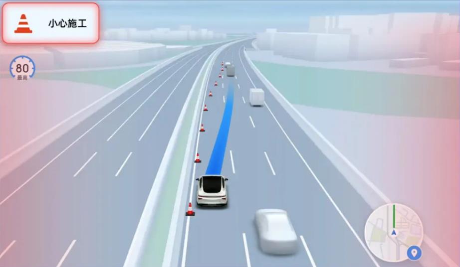 SR自动驾驶环境模拟显示