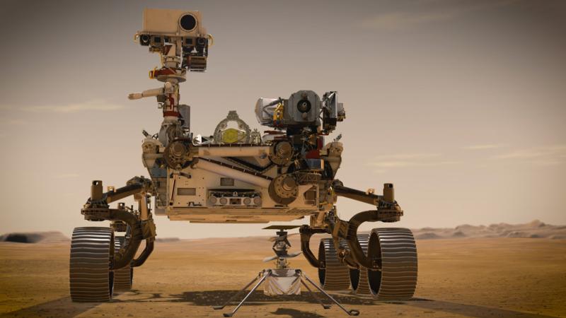 毅力号火星车成功软着陆火星,成为除好奇号之外的第二辆现役火星车
