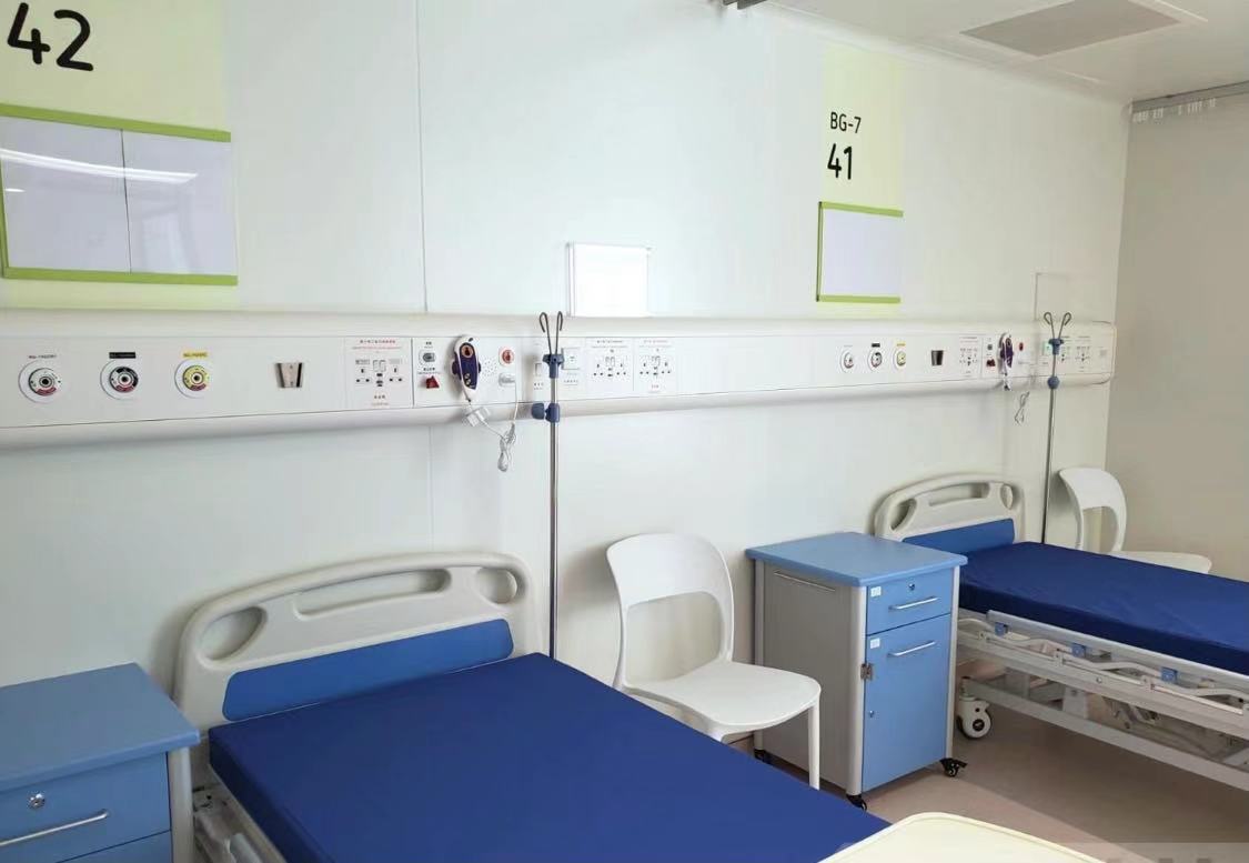 香港北大屿山医院感染控制中心本月将启用48张隔离病床