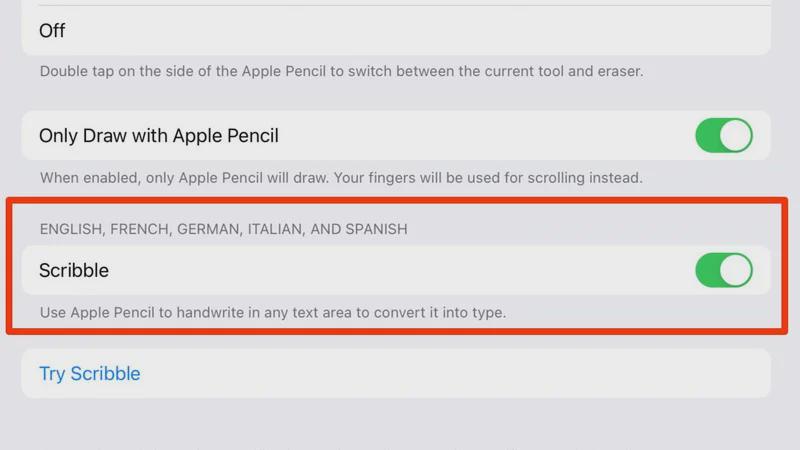 iPadOS 14.5 Beta版本增加了五种语言的Apple Pencil涂鸦文本识别支持| 苹果| Apple Pencil | iPad_新浪科技