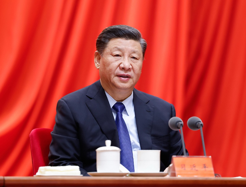 △2021年2月20日,党史进修教诲发动大会在北京召开。习近平出席集会并揭晓主要发言。