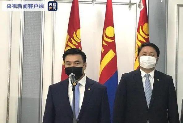 △阿木尔赛罕副总理22日在疫苗交接仪式上致辞