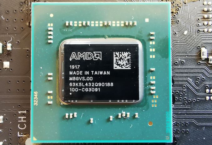 X570 芯片组(图自:AnandTech)
