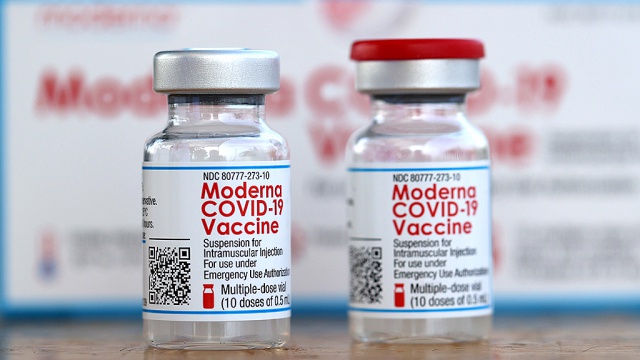△莫德纳疫苗(图片来源:哥伦比亚广播公司)