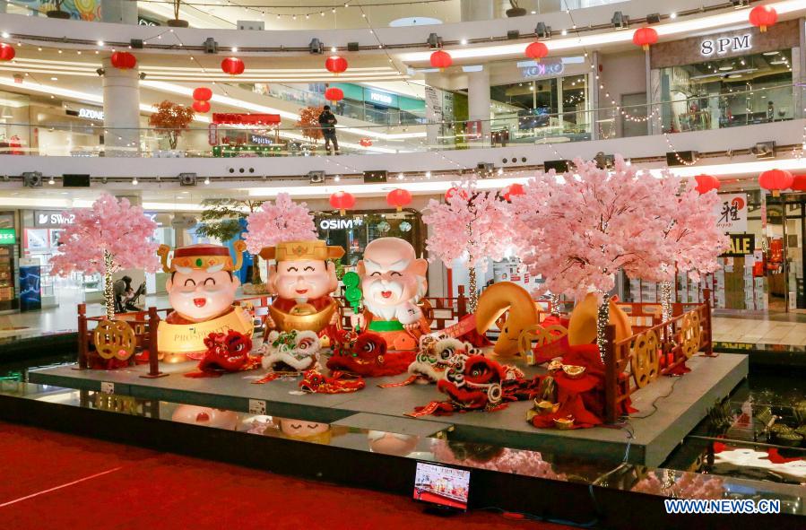 43 lunar new year ideas Chinese Lunar New Year decorations seen in Richmond, Canada - World