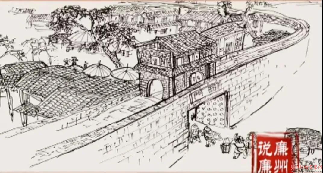 危祐鞭策廉州古城土城建立