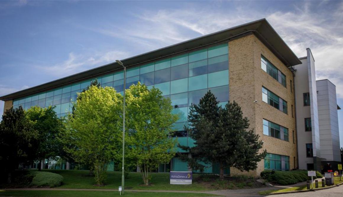 △英国卢顿拍摄的制药企业阿斯利康外景
