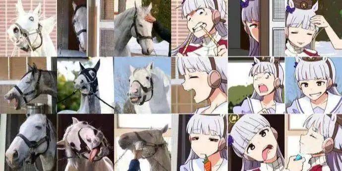 ▲ 《赛马娘》的玩家们很喜欢在QQ群内使用“皮皮船”的表情包