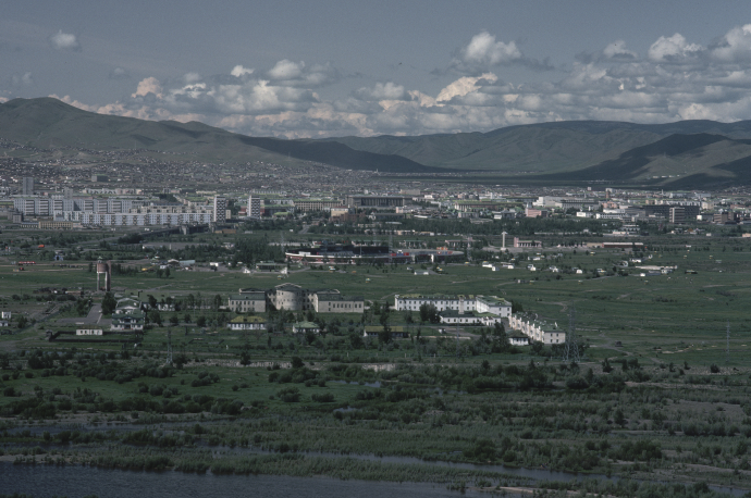 △蒙古国首都乌兰巴托