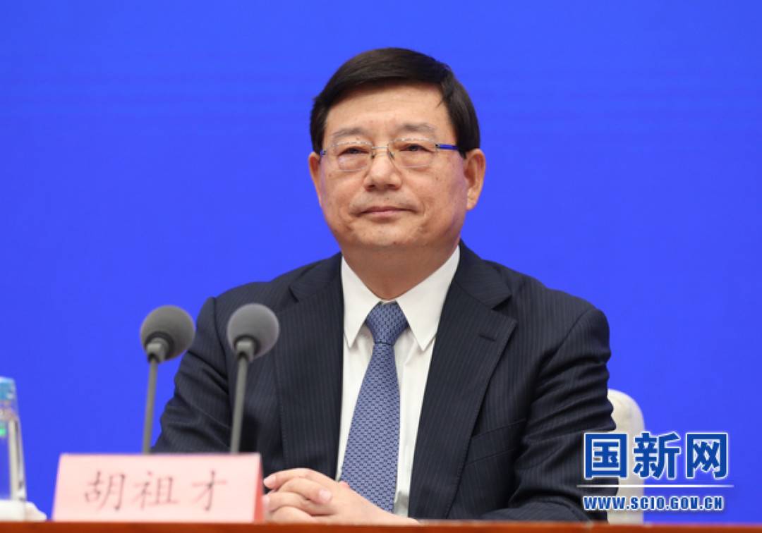 ***发改委副主任胡祖才。图片来源:国新办网站
