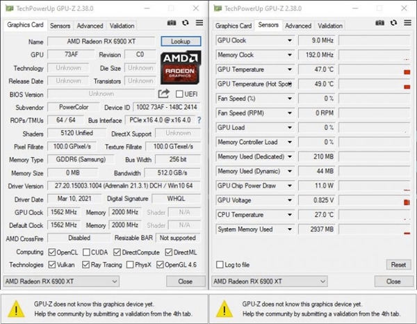 ģѸRX 6900 XTħռ桢Ƶ11