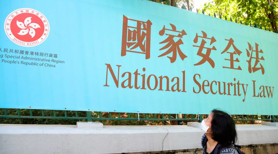 港版国家安全法,香港繁荣稳定的保障。图片来源AP