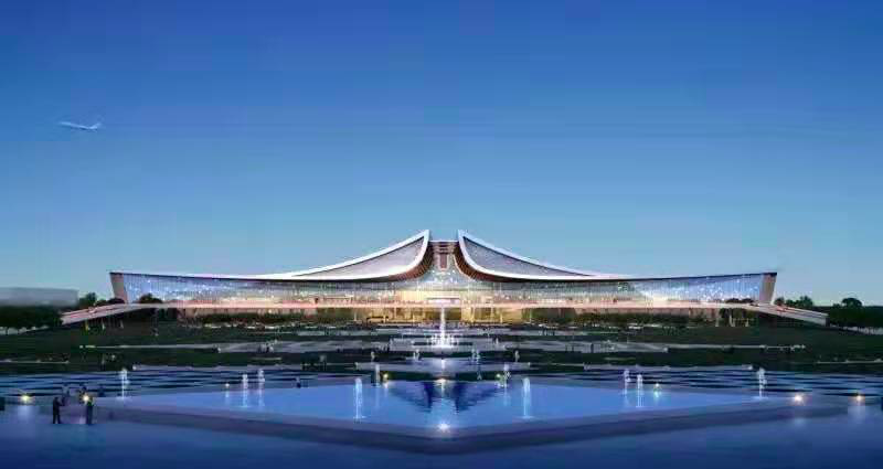 花果山国际机场规划效果图  图片来源:连云港发布