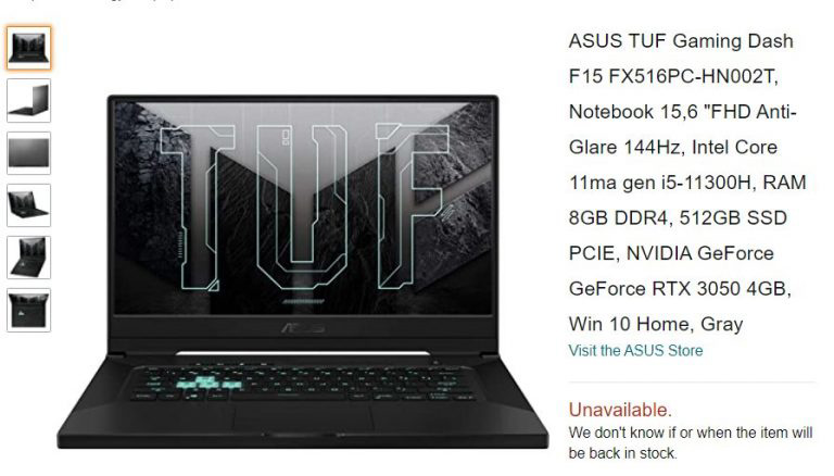 ˶TUF Dash F15ʼǱϼѷRTX 3050Կ