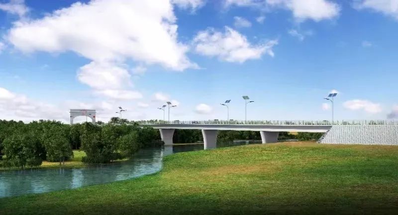 朱尔河大桥项目效果图