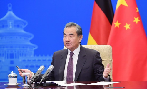 王毅同德国外长马斯举行视频磋商 马斯:“脱钩”不符合任何一方利益