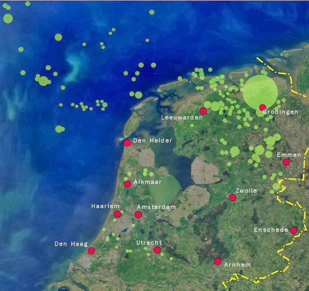 荷兰油气资源分布