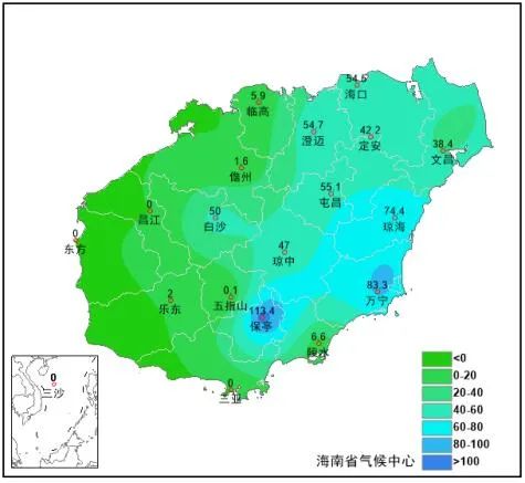 海南正式进入汛期 ,汛期气候趋势预测→