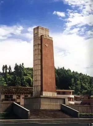 资料图:井冈山会师纪念碑