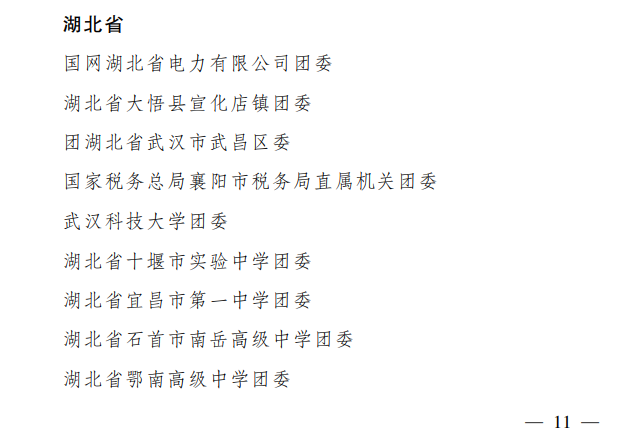 全国五四红旗团委!