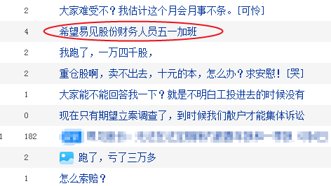 连续3天跌停:过完五一就停牌!5万股东咋过节?易见股份年报“难产” 还可能大亏