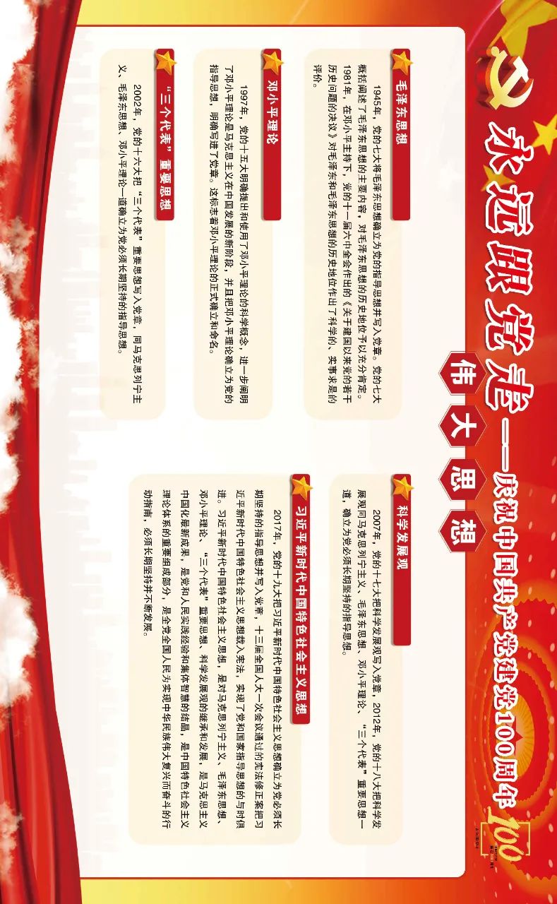 建党100周年横屏,建党100周年海报横版 吉林农业大学《永远跟党走——庆祝中国共产党建党100周年》主题