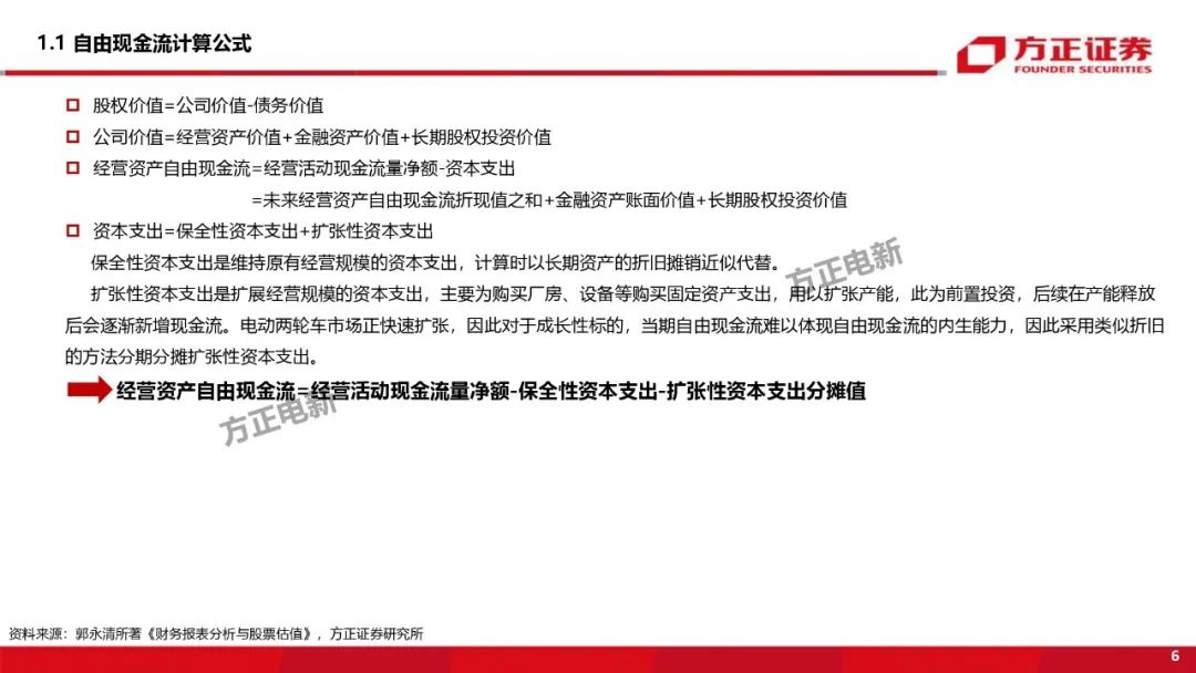 【方正电新】雅迪控股深度:从自由现金流视角挖掘公司及行业内在价值