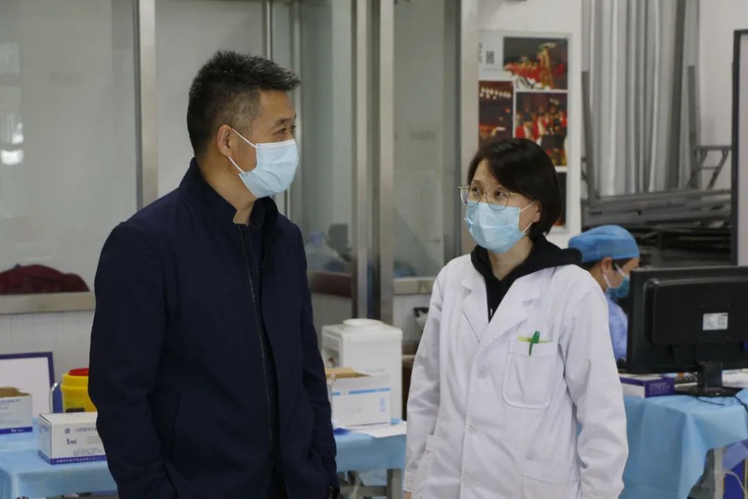 我校有序实现新冠病毒疫苗第二針次接種工作