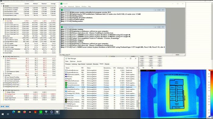 国外大神不装散热器直接开机跑分 
后果毫无悬念