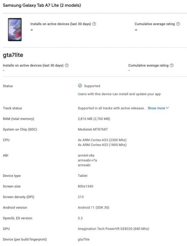 galaxytaba7跑分,galaxytaba7 三星galaxy tab a7 lite现身谷歌play