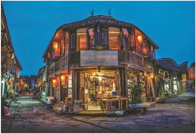 古镇之夜 合川区文化旅游委供图