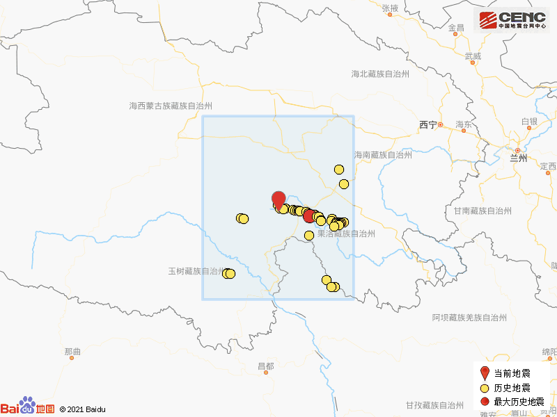 青海果洛州玛多县发生3.9级地震 青海果洛州玛多县发生3.9级地震