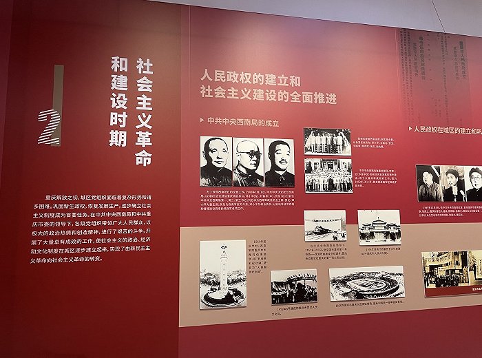 渝中区党史图片展正式开幕