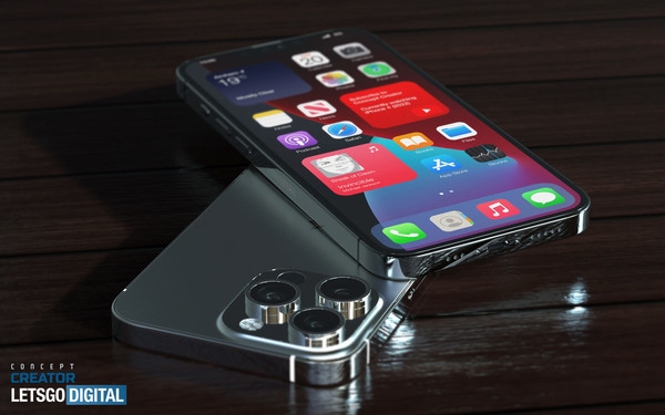 苹果13pro背面图片,苹果12pro背面图片 此外,苹果今年似乎选择在iphone 13 pro和13 pro max中都集成长焦