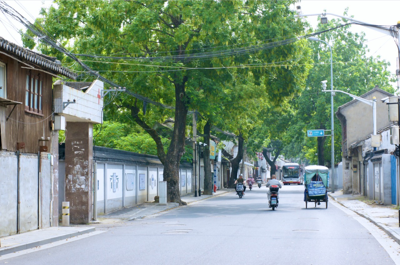 其中,位于松江古城"十里长街"郡治大街西段——中山西路,因密集的老宅