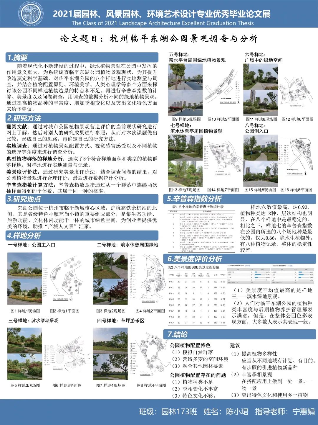 毕业季·云端毕业展|园林、风景园林、环境艺术设计专业优秀毕业论文展